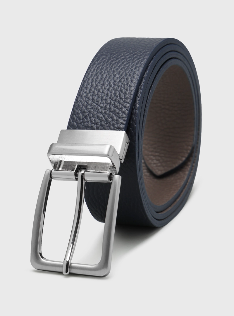 CINTURON REVERSIBLE AZUL ARROW - 1