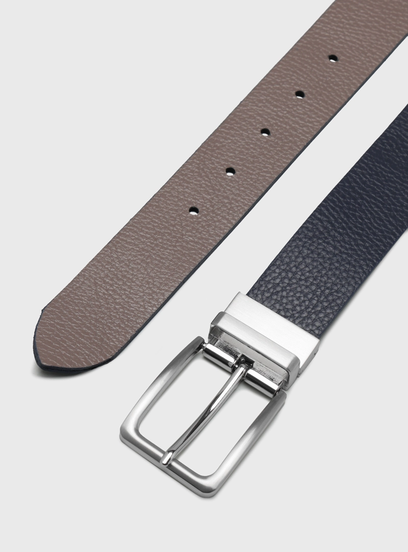 CINTURON REVERSIBLE AZUL ARROW - 4