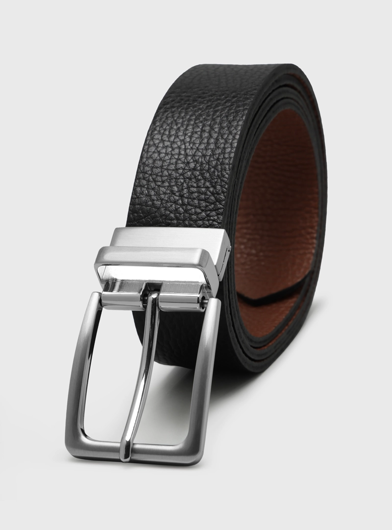 CINTURON REVERSIBLE NEGRO ARROW - 1