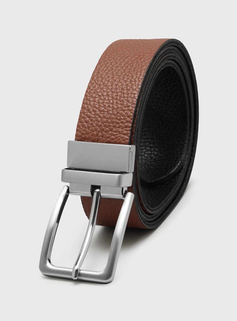 CINTURON REVERSIBLE NEGRO ARROW - 2