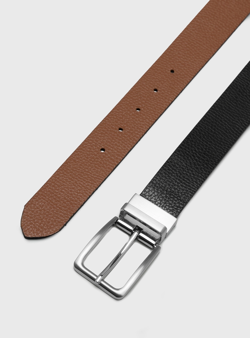 CINTURON REVERSIBLE NEGRO ARROW - 4