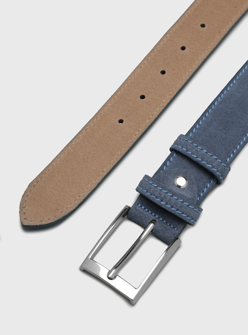 CINTURON TEXTURADO DENIM ARROW - 4