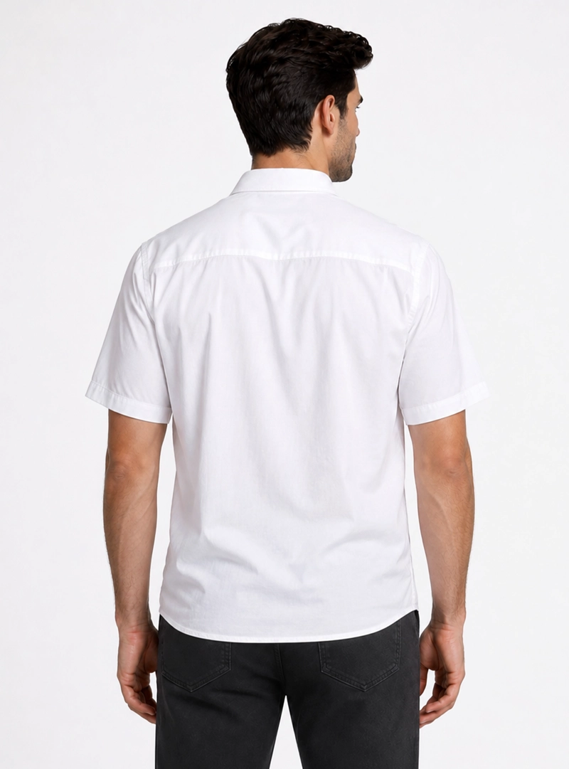 CAMISA LISA REGULAR FIT BLANCO PIERO BUTTI - 2