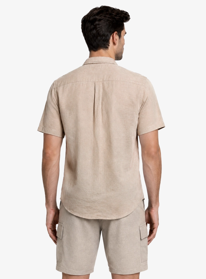 CAMISA LINO-ALGODON REGULAR FIT CAFE PIERO BUTTI - 2