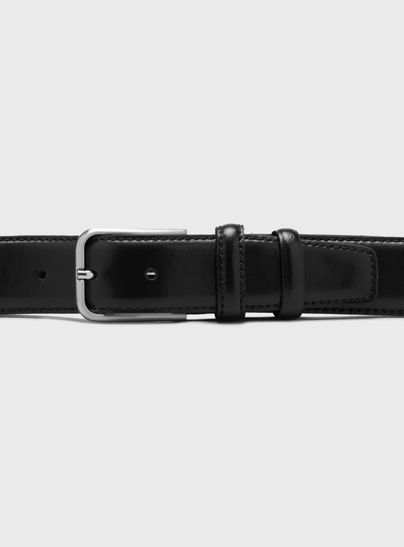 CINTURON LISO NEGRO ARROW - 3