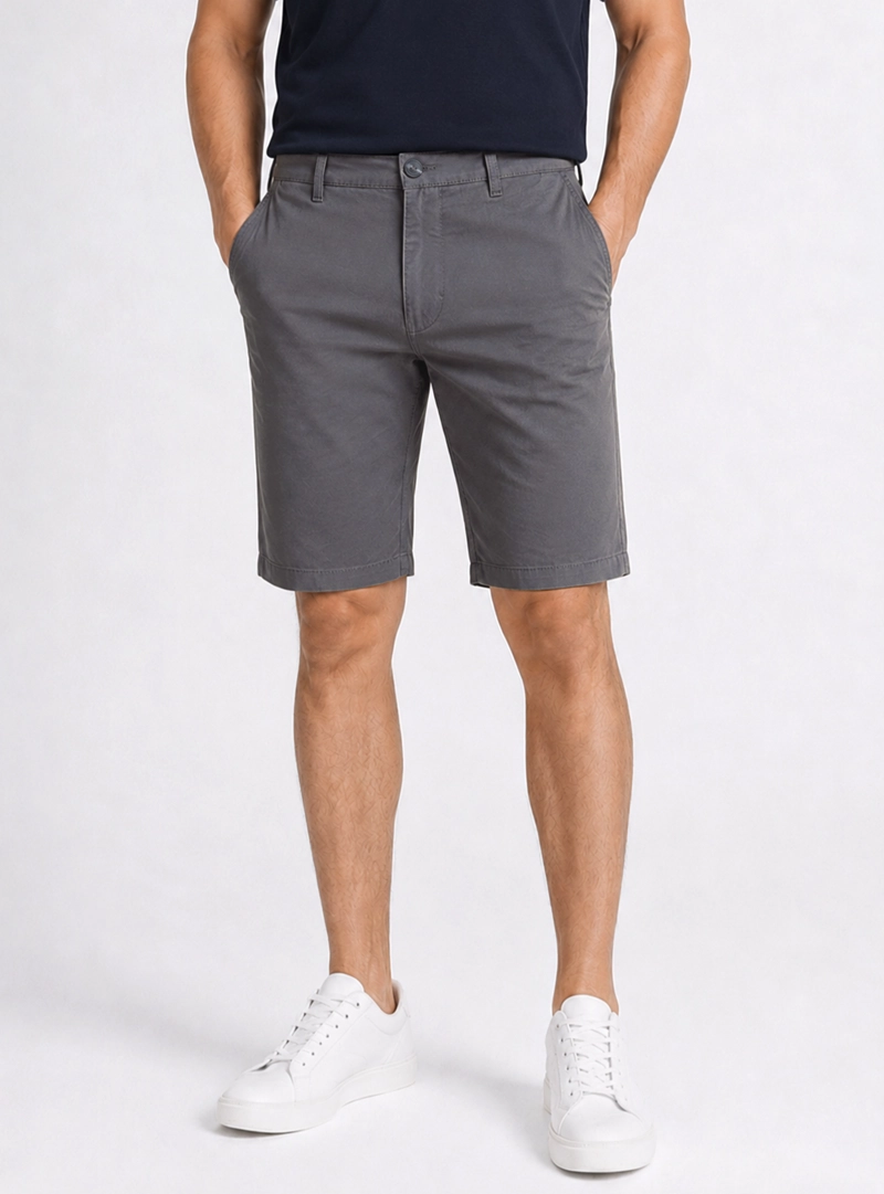 BERMUDA LISA SPANDEX REGULAR FIT GRIS PIERO BUTTI - 1