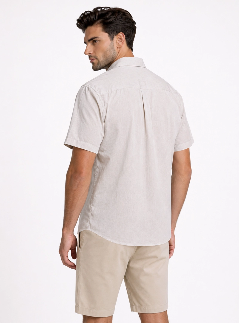 CAMISA LINO-ALGODON REGULAR FIT ARENA PIERO BUTTI - 2