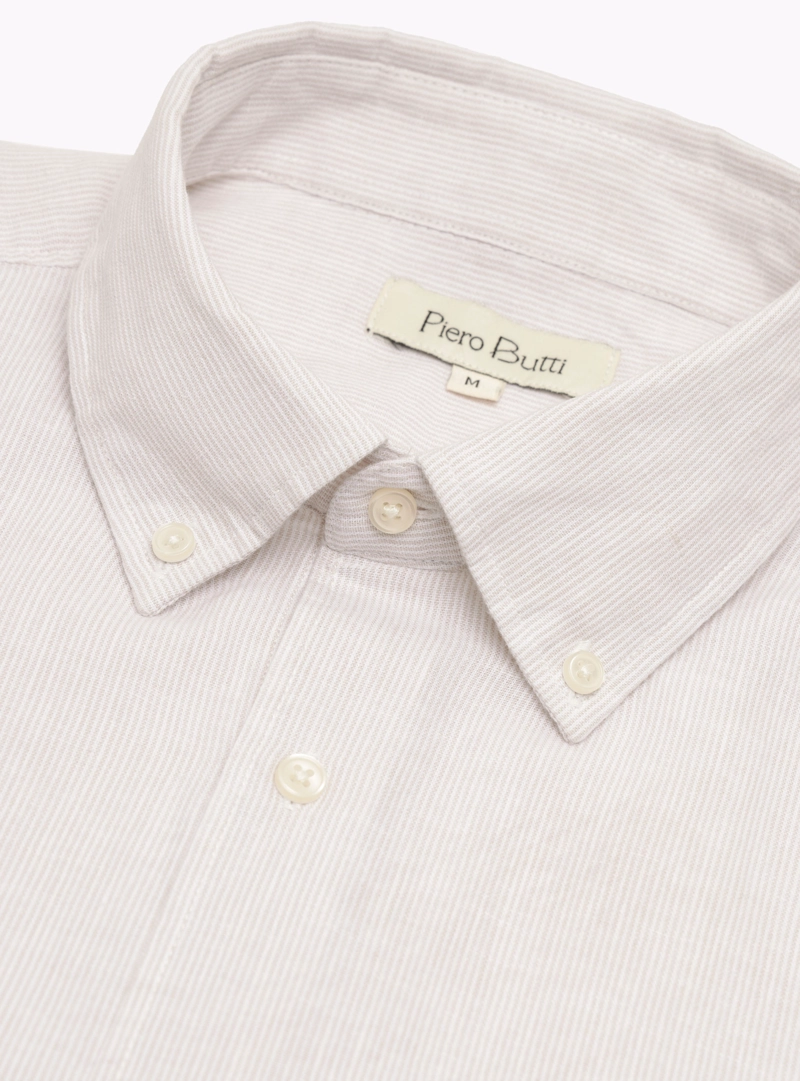 CAMISA LINO-ALGODON REGULAR FIT ARENA PIERO BUTTI - 5