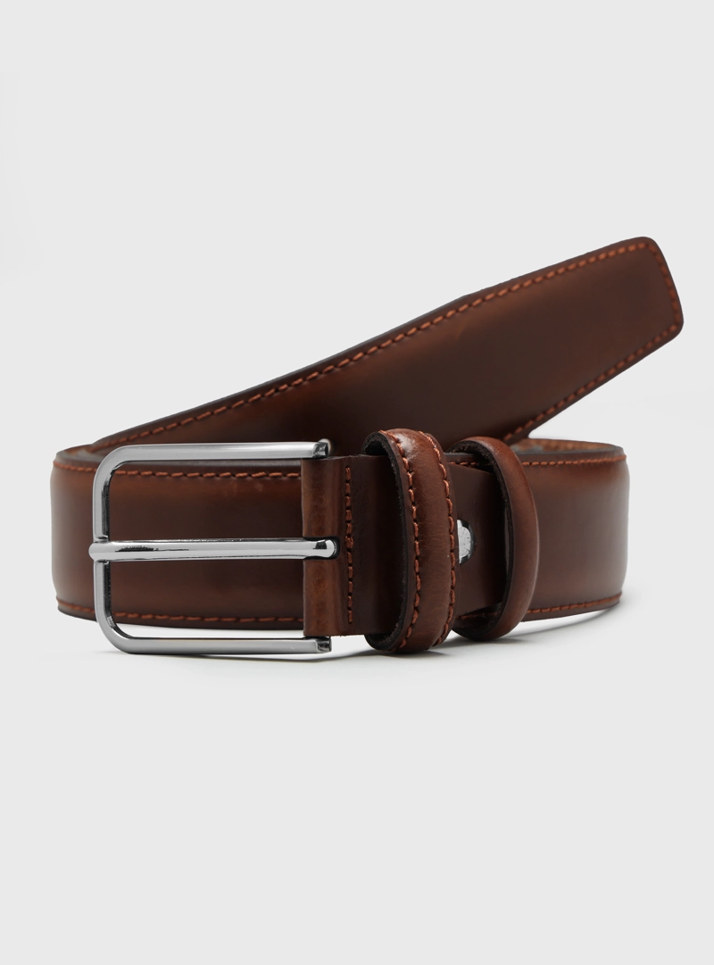 CINTURON LISO CAFE ARROW - 2