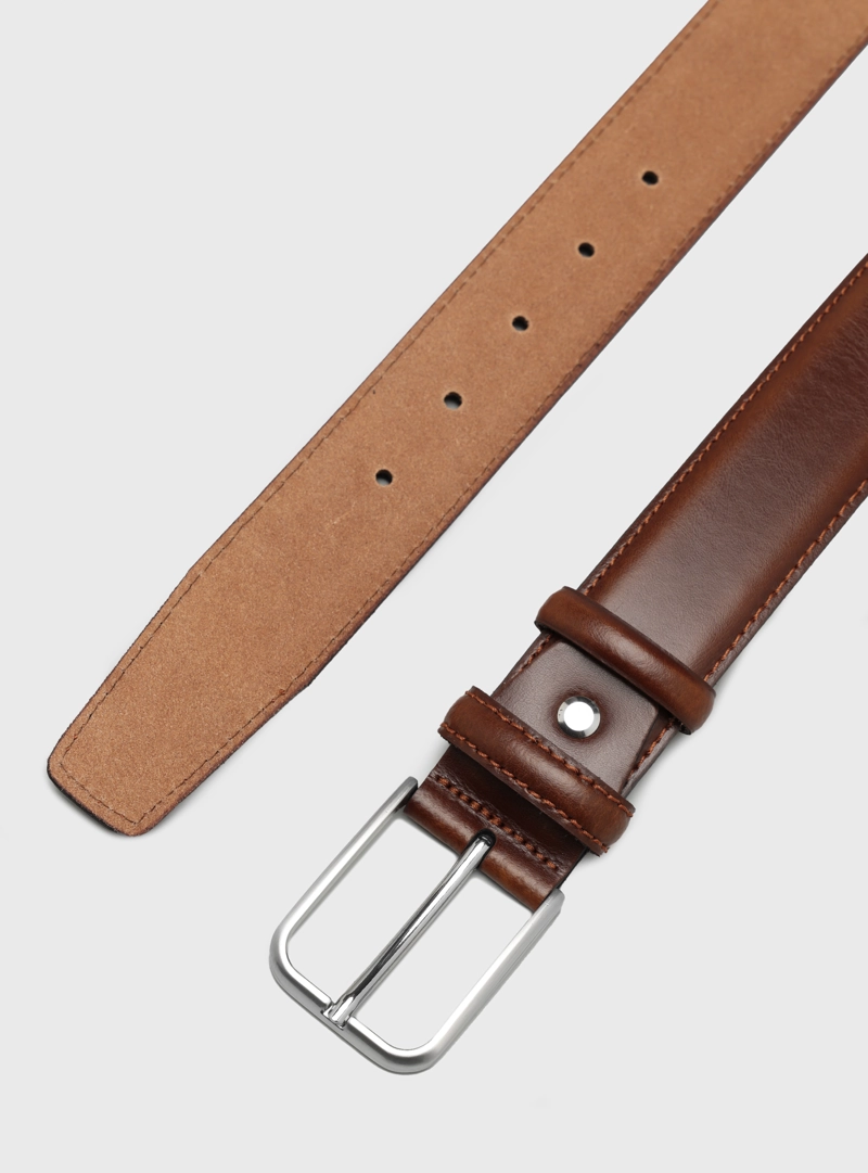 CINTURON LISO CAFE ARROW - 4