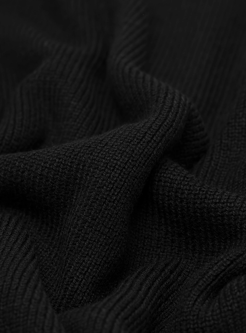 SWEATER CUELLO ALTO REGULAR FIT NEGRO ARROW - 6