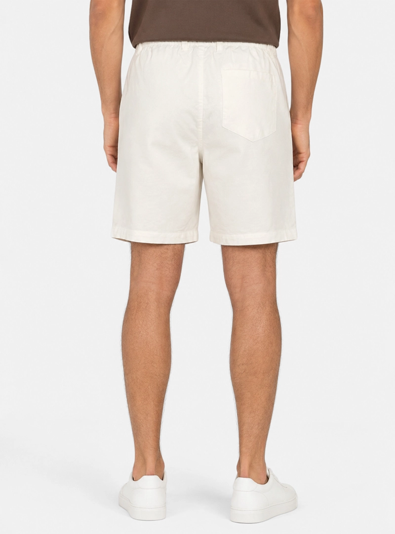 BERMUDA LINO ALGODON REGULAR FIT CREMA ARROW - 2