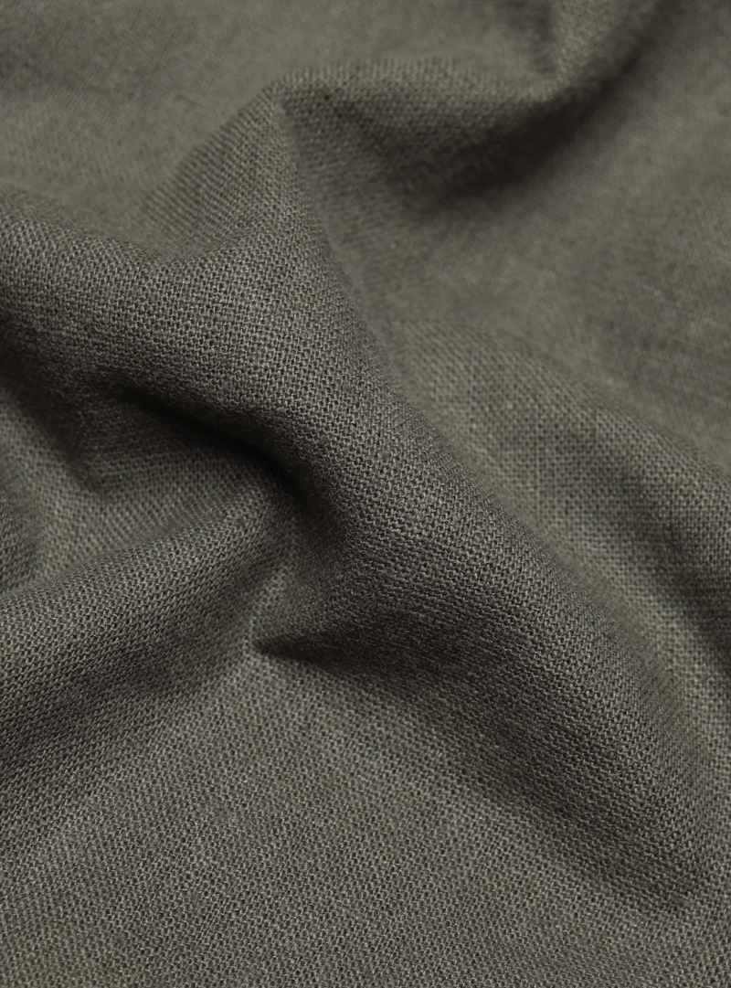 BERMUDA LINO ALGODON REGULAR FIT VERDE ARROW - 6