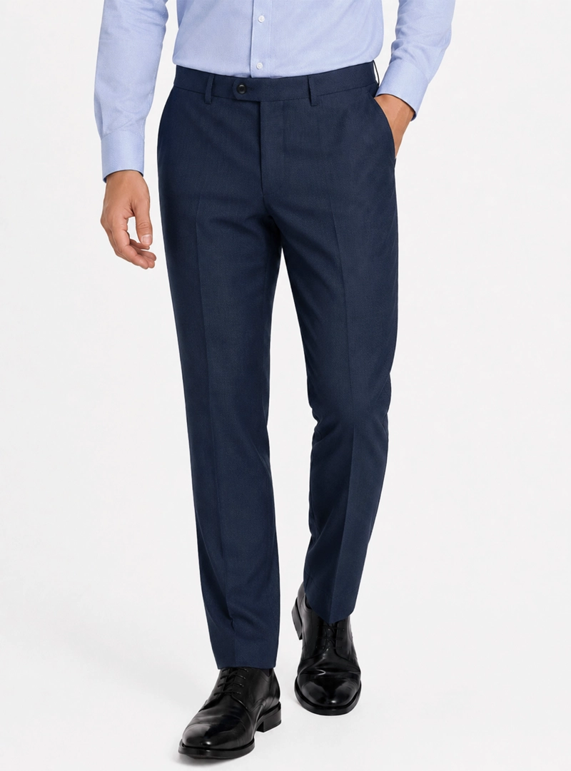 TRAJE LANA TEXTURADO TAILORED FIT AZUL ARROW - 7