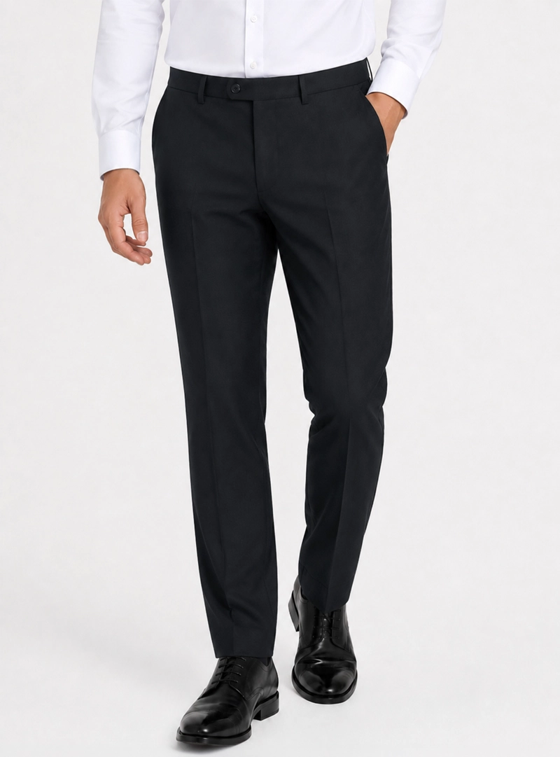 TRAJE LANA TEXTURADO TAILORED FIT NEGRO ARROW - 7