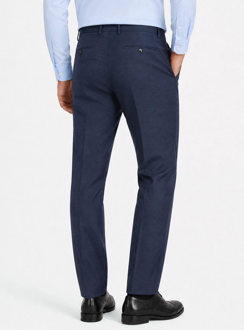 TRAJE LANA TEXTURADO TAILORED FIT AZUL ARROW - 7