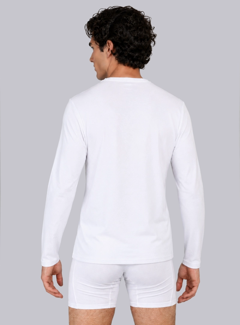 CAMISETA BIPACK CUELLO REDONDO REGULAR FIT BLANCO ARROW - 3