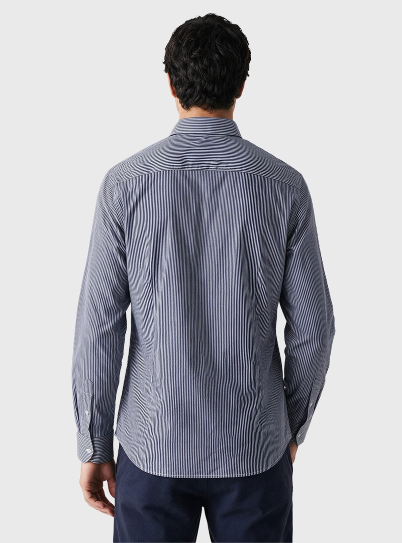 CAMISA A RAYAS SLIM FIT AZUL ARROW - 2