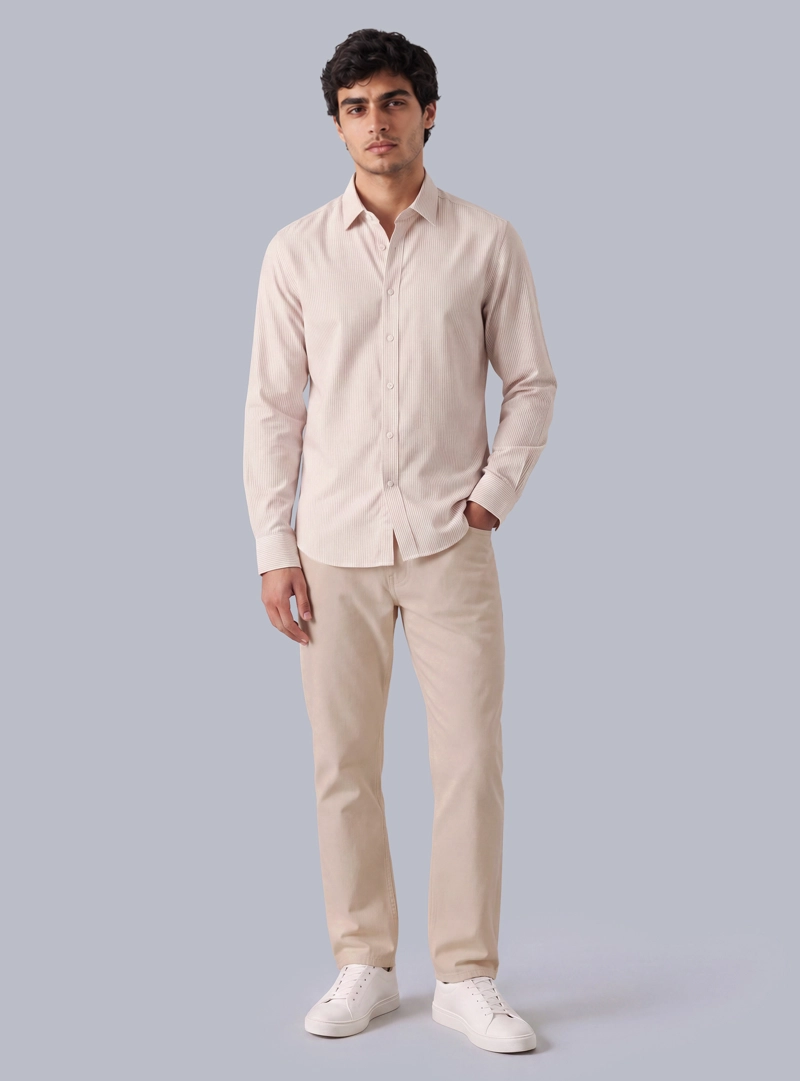 CAMISA A RAYAS SLIM FIT ARENA ARROW - 4