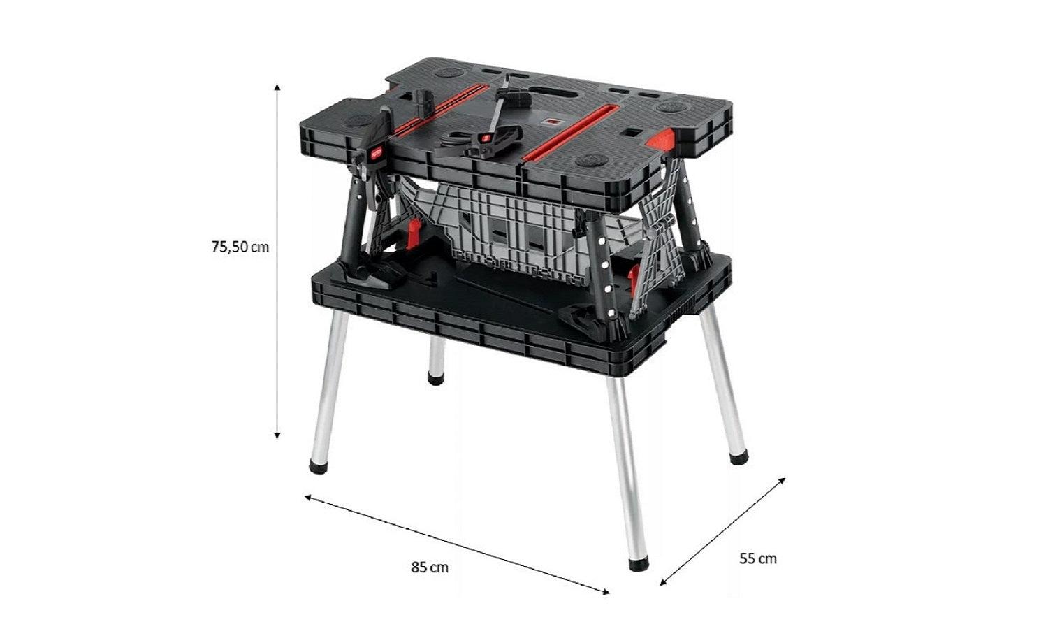BANCO KETER MESA DE TRABAJO PLEGABLE - 7