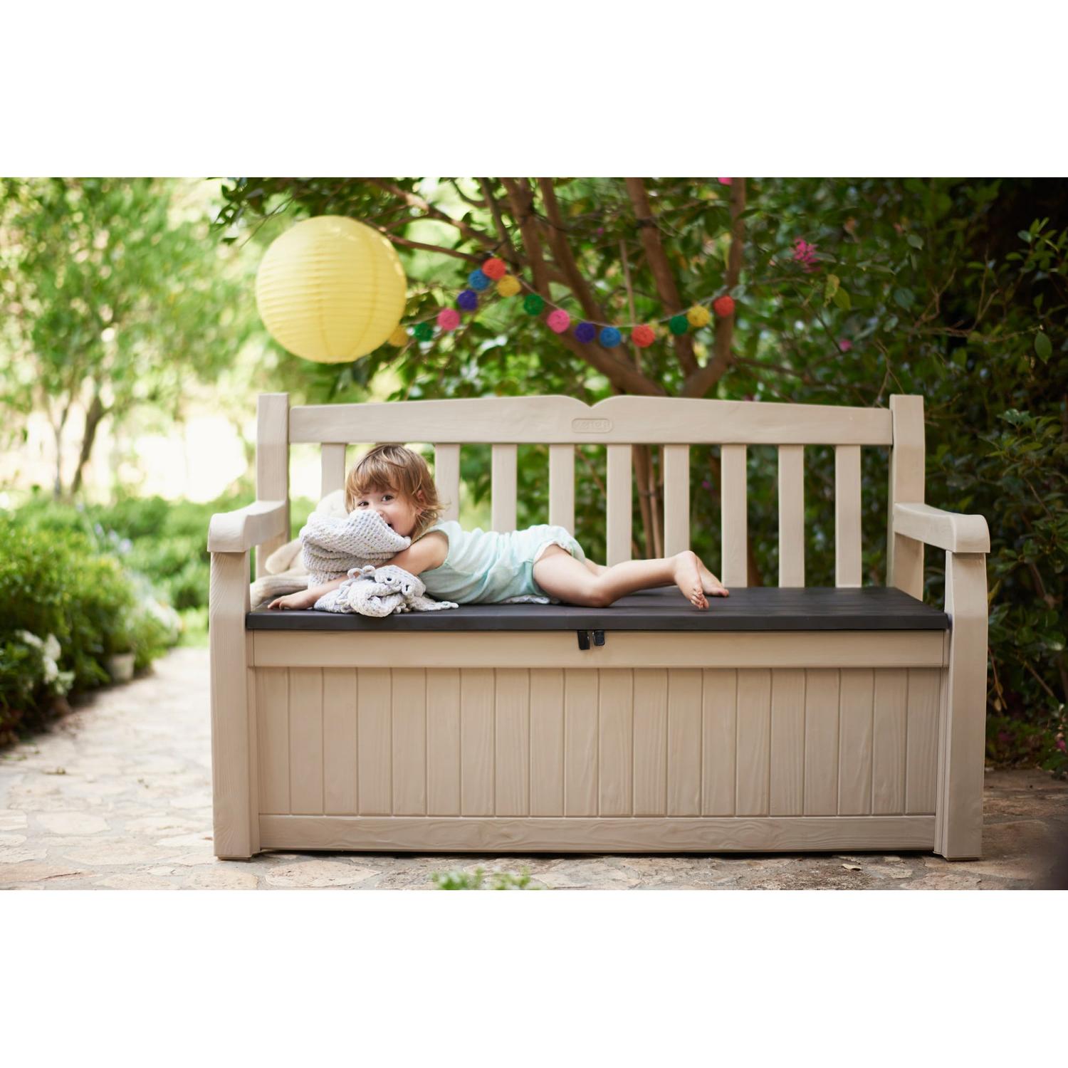BANCO PARA JARDÍN CON ALMACENAMIENTO EDEN BENCH - 6