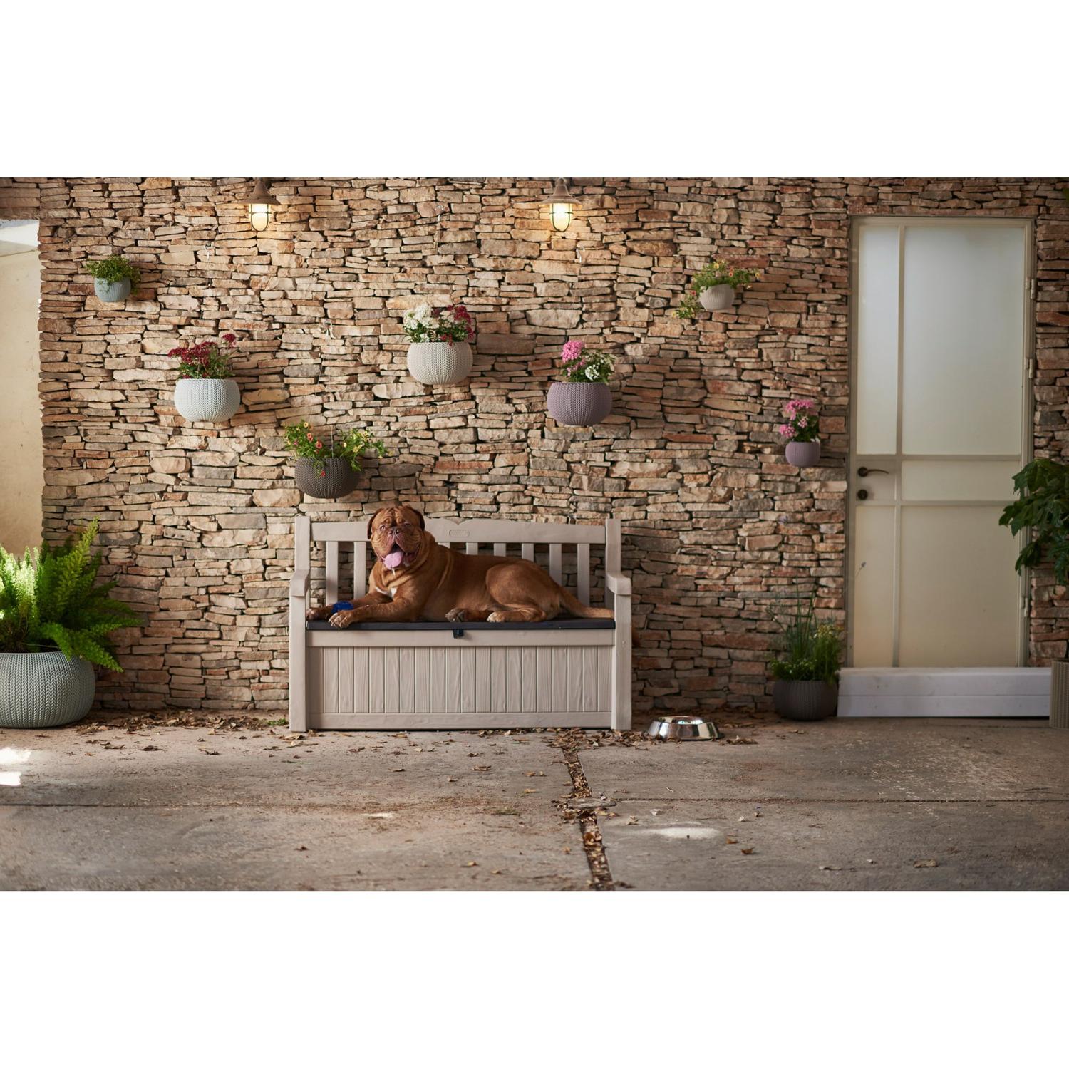 BANCO PARA JARDÍN CON ALMACENAMIENTO EDEN BENCH - 8