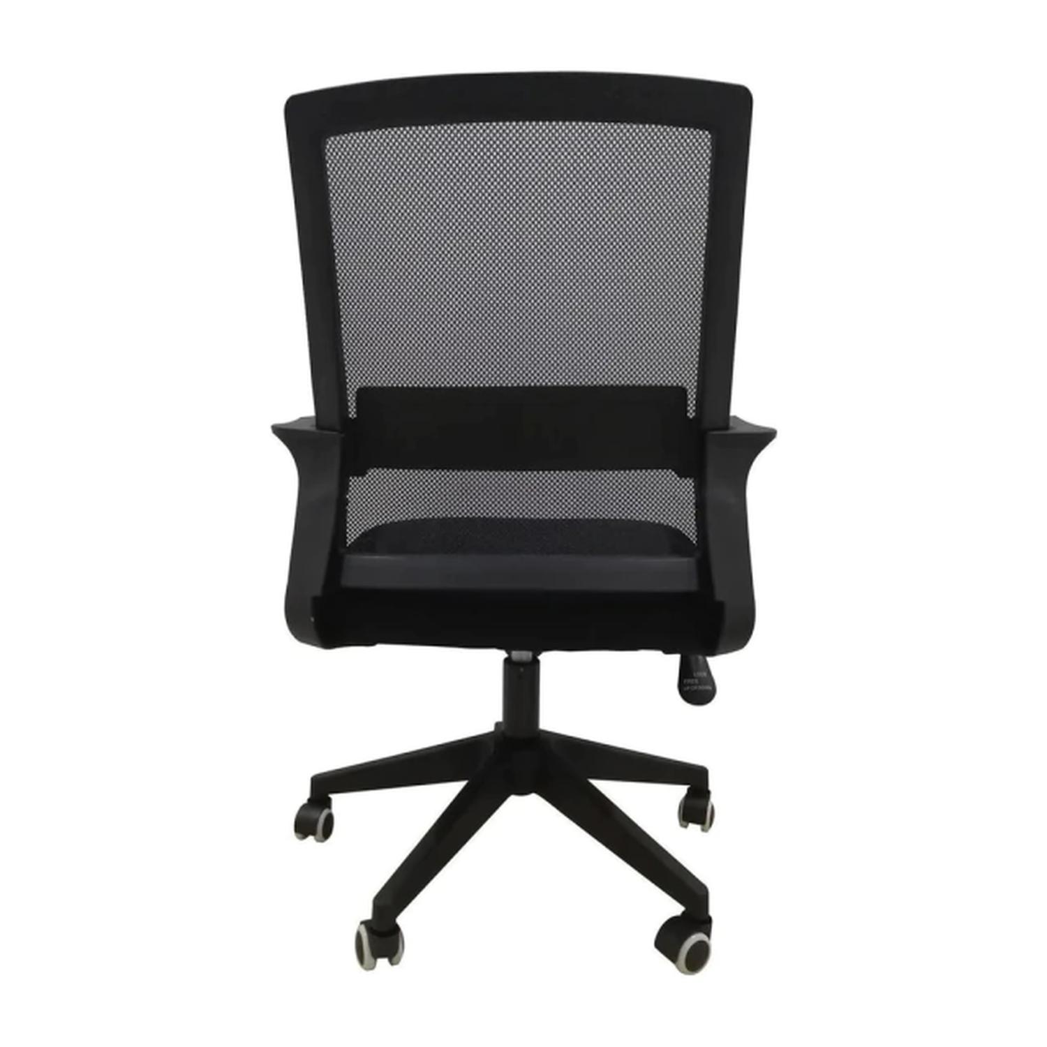SILLA OFICINA MIDTOWN MESH METAL NEGRO PC ESCRITORIO - 4
