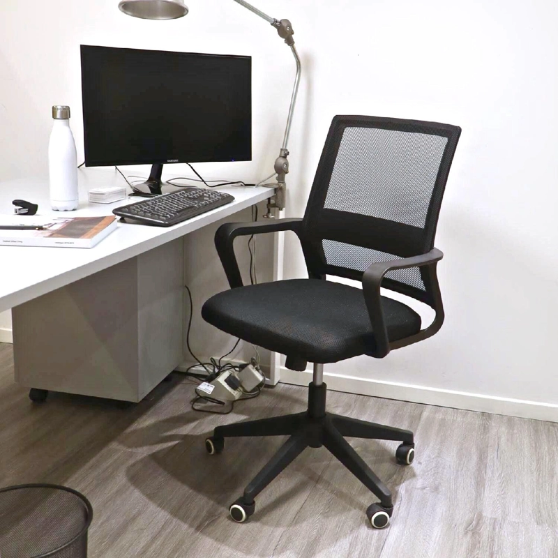 SILLA OFICINA MIDTOWN MESH METAL NEGRO PC ESCRITORIO - 6