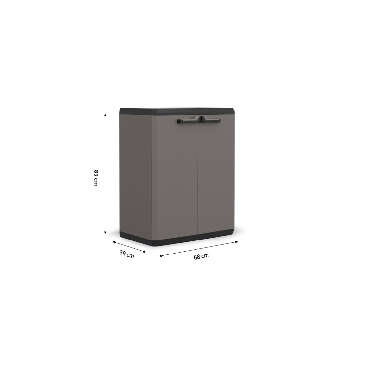 GABINETE KETER PIU BAJO MUEBLE COCINA LAVADERO PIU - 8