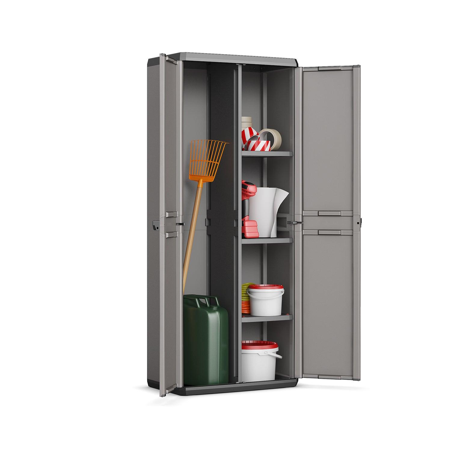 GABINETE KETER GRIS MUEBLE MULTIUSO COCINA LAVADERO PIU - 2