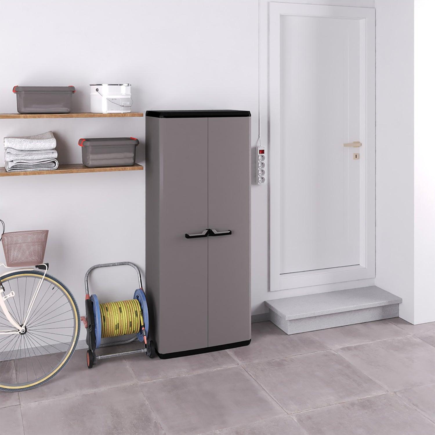 GABINETE KETER GRIS MUEBLE MULTIUSO COCINA LAVADERO PIU - 5