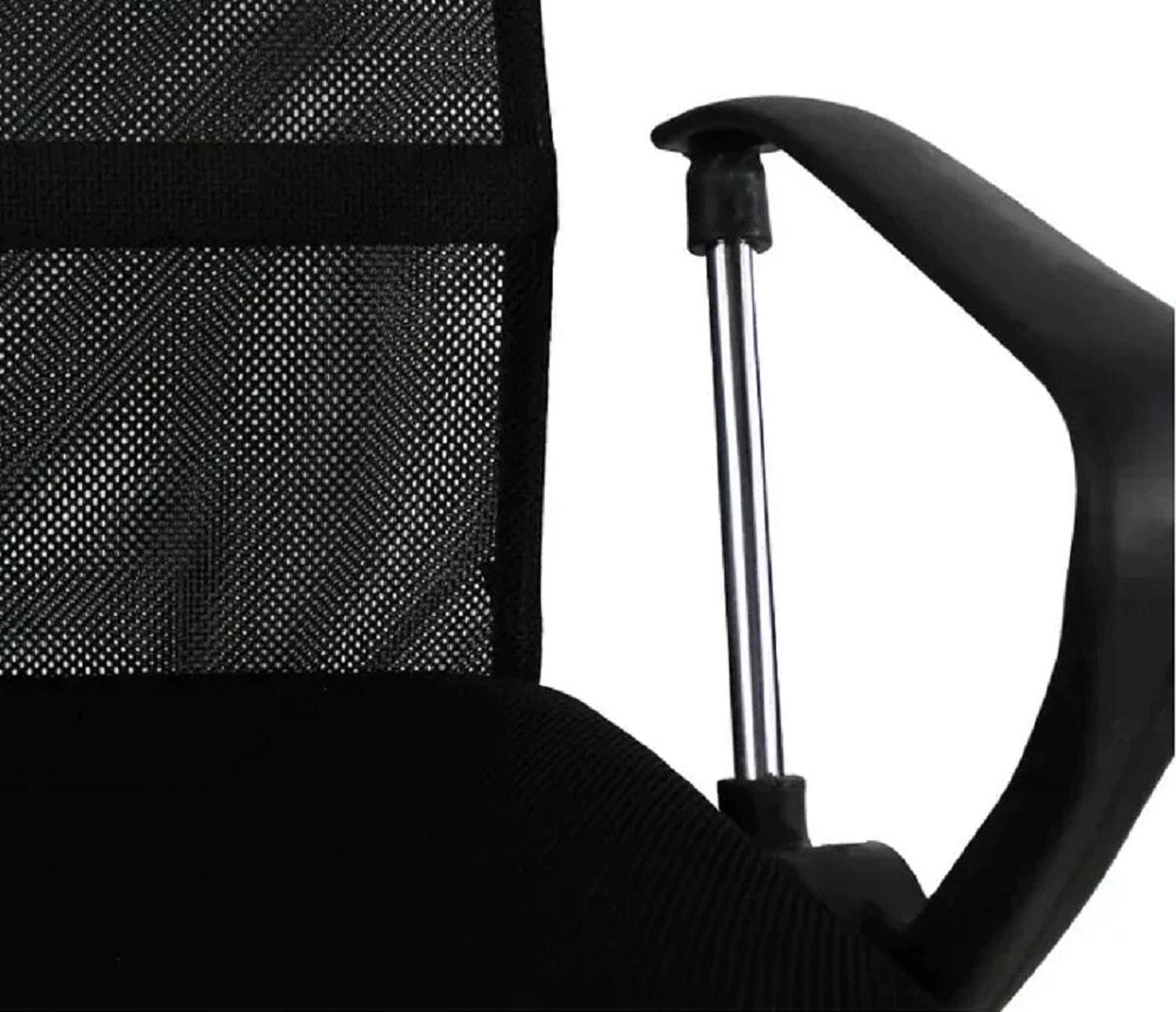SILLA OFICINA MIDTOWN NEGRO PC ESCRITORIO ALTA MESH - 6