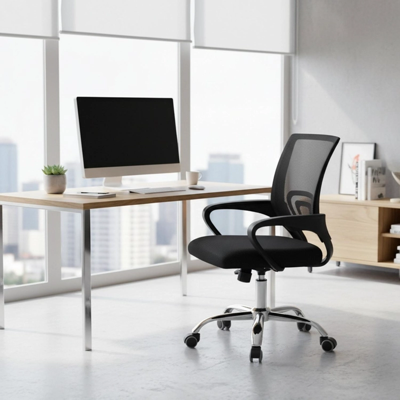 SILLA DE OFICINA PC ESCRITORIO MESH NAY - 6