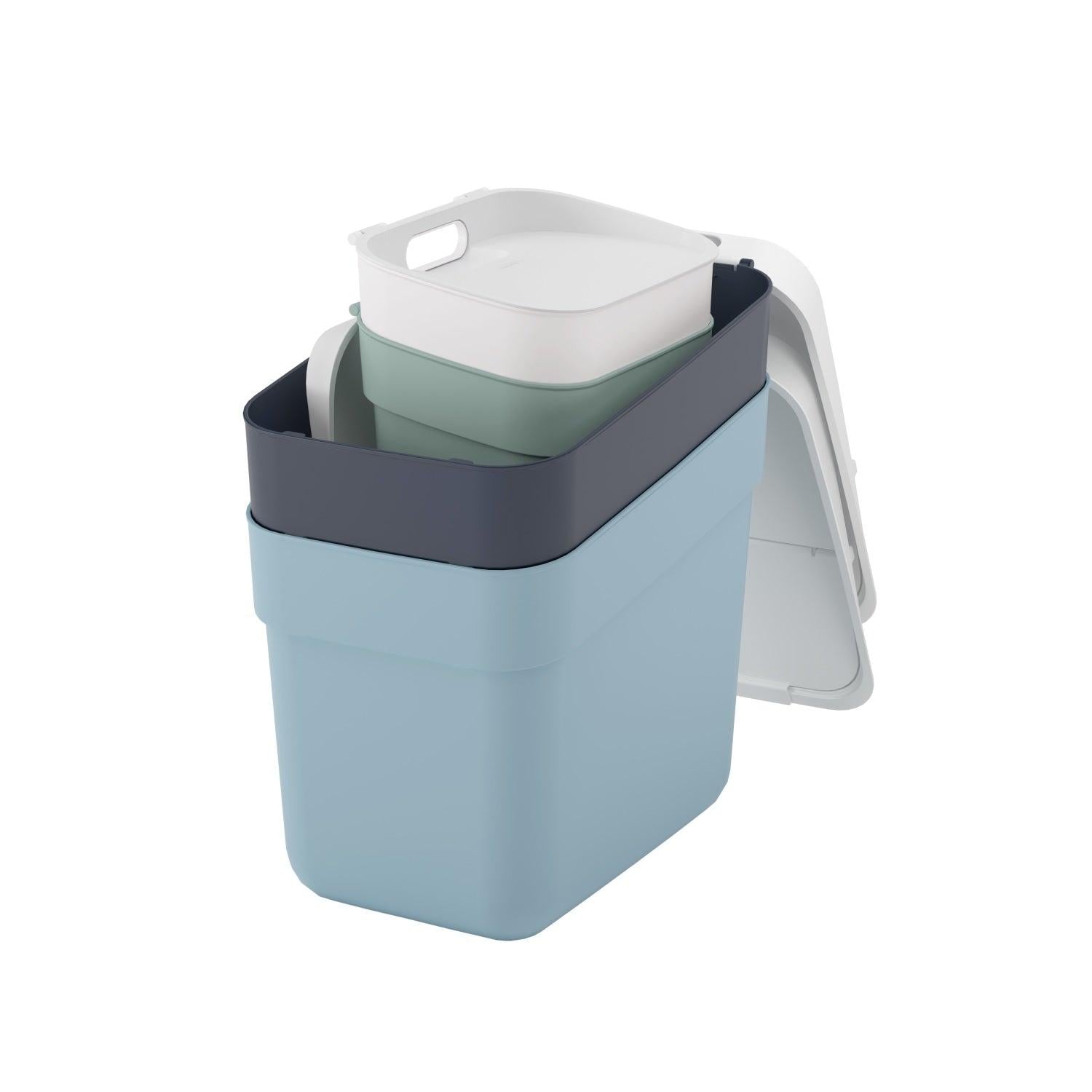 SET CONTENEDORES KETER READY TO COLLECT 2X10L + 2X20L - 2