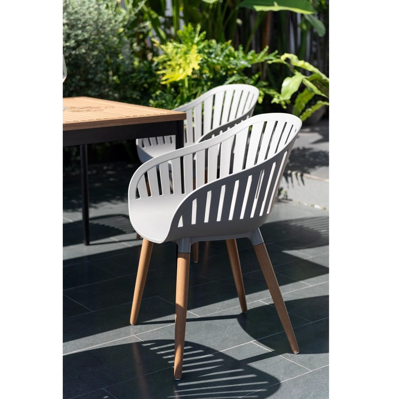 JUEGO DE TERRAZA CANNES 160X90CM CON 4 SILLAS - 4