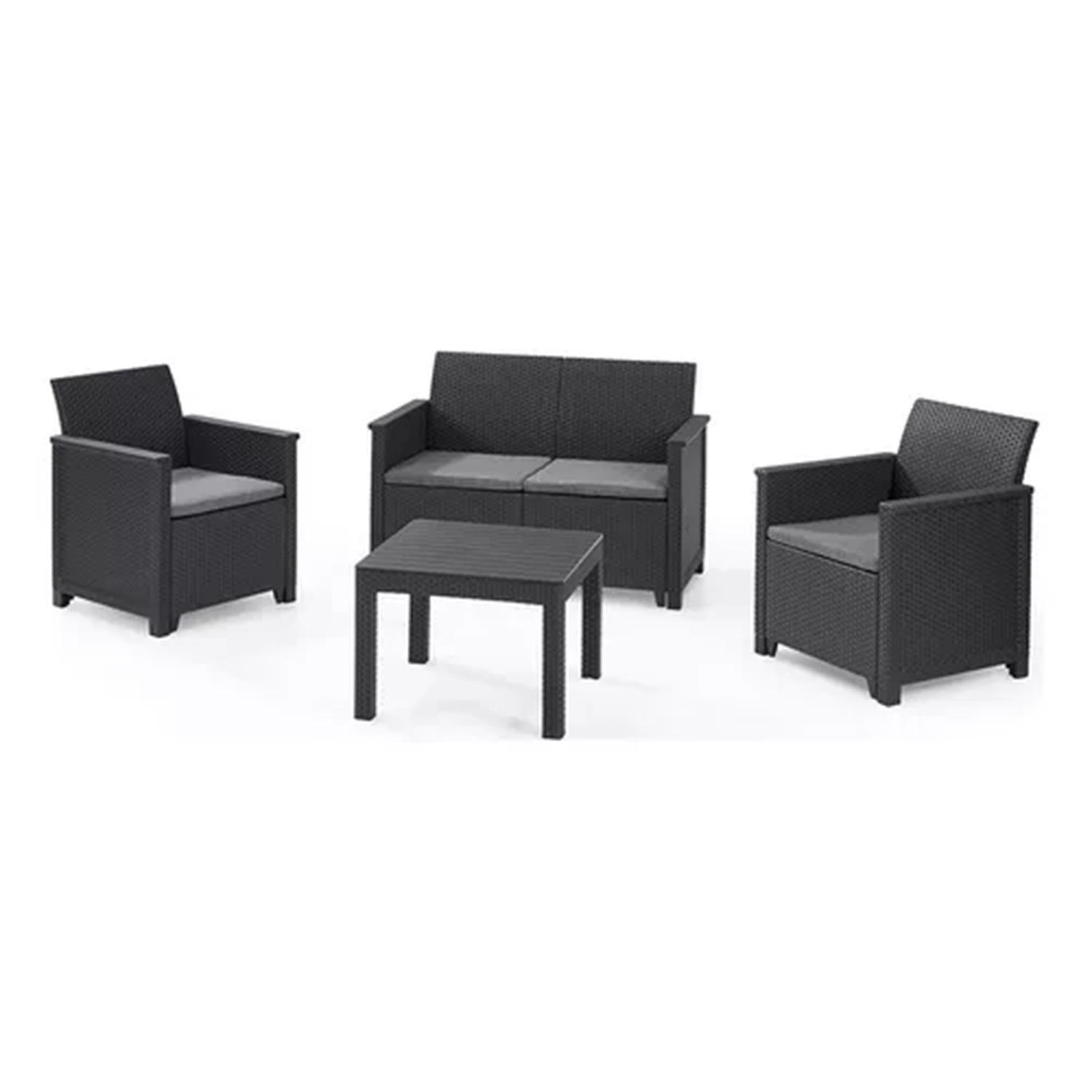 SET JARDIN KETER EMMA GRAFITO - 2