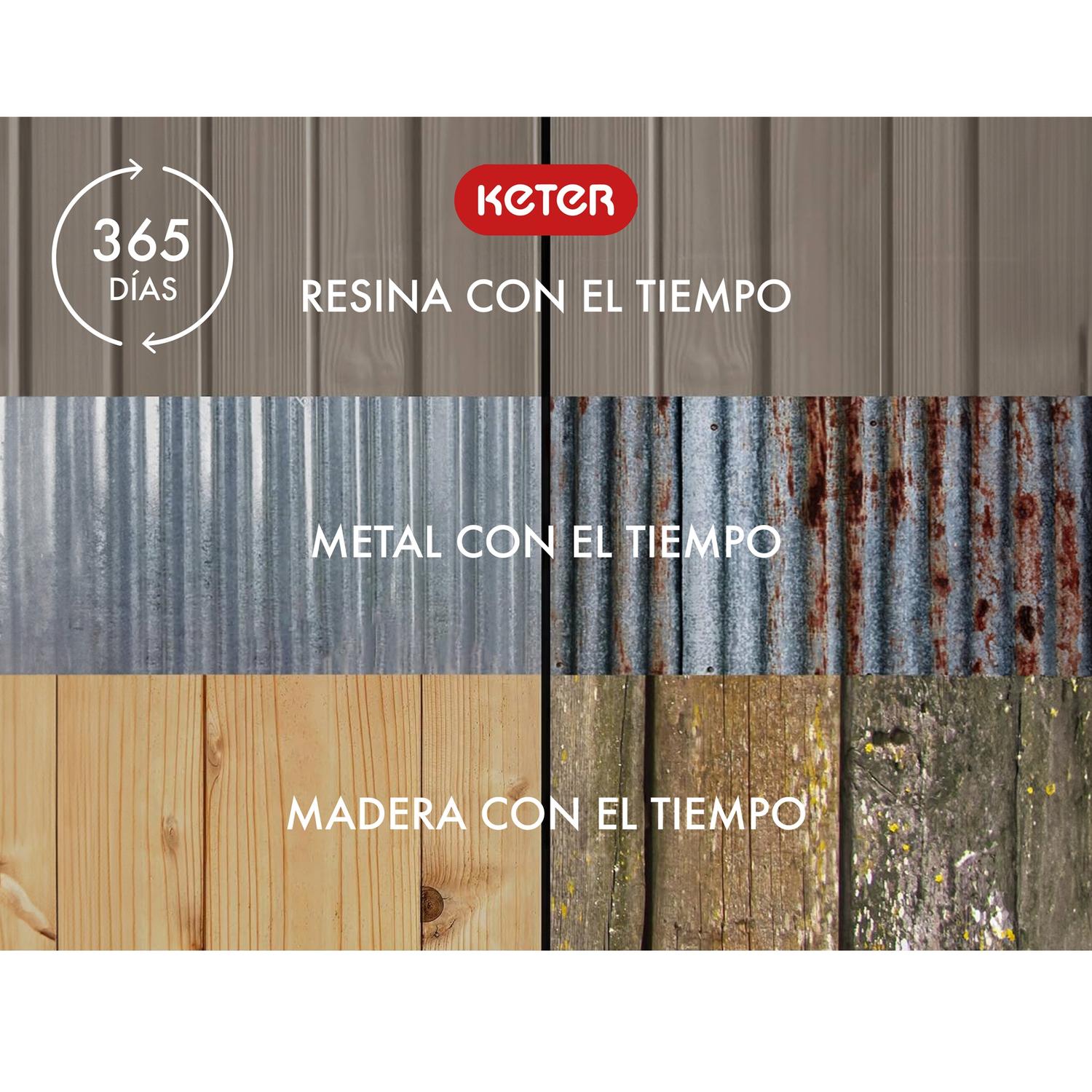 BODEGA JARDÍN KETER PREMIER TALL BEIGE - 6