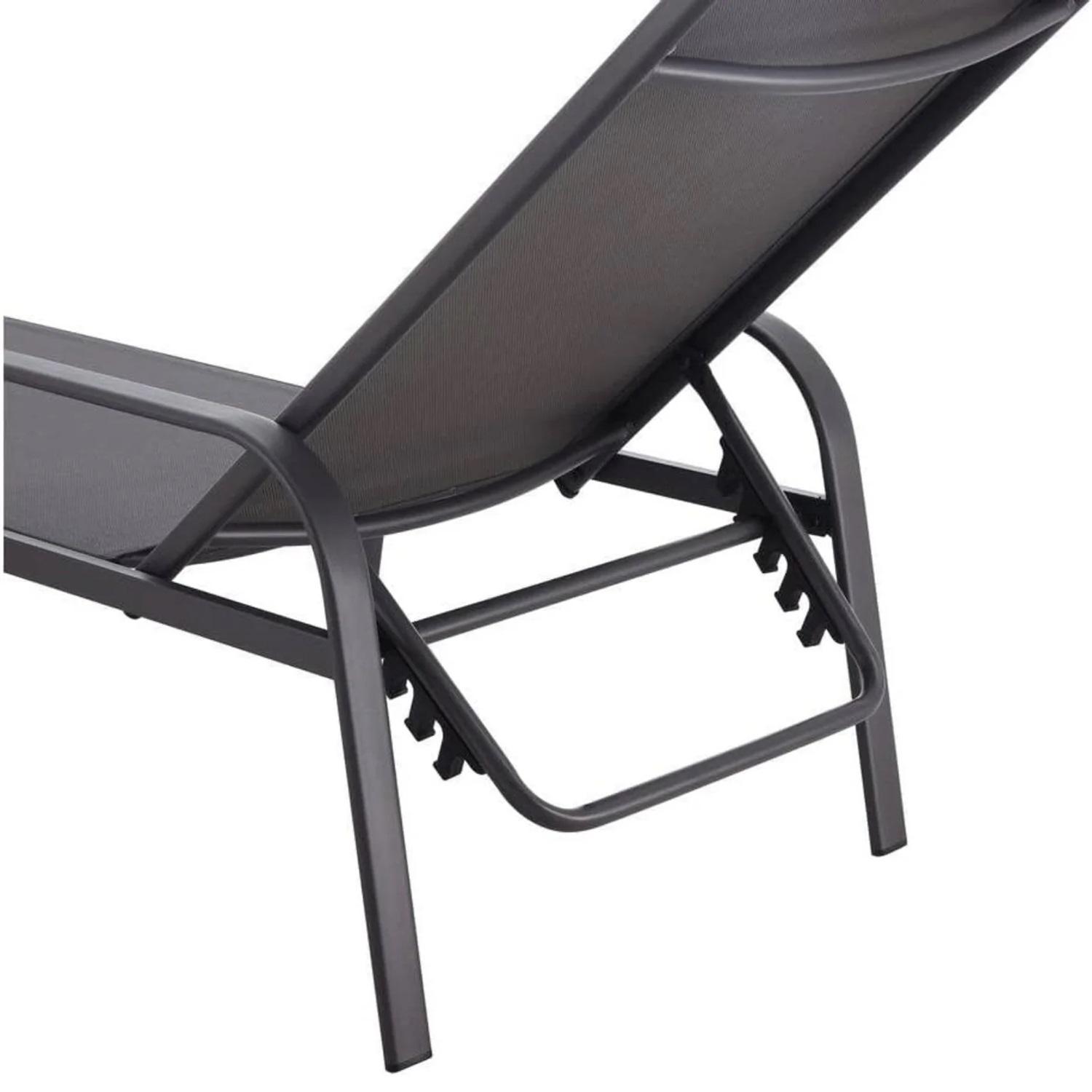 JUEGO DE REPOSERAS ACERO NEGRO X2 MIDTOWN - 7