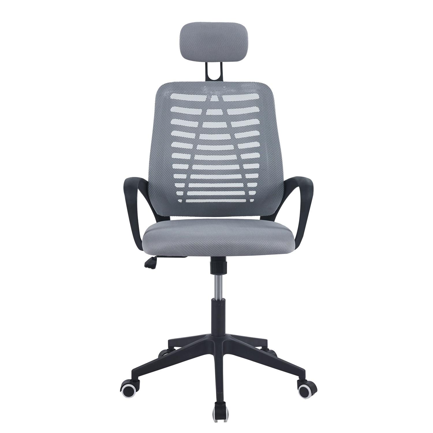 SILLA OFICINA MIDTOWN MESH GRIS CABEZAL - 1
