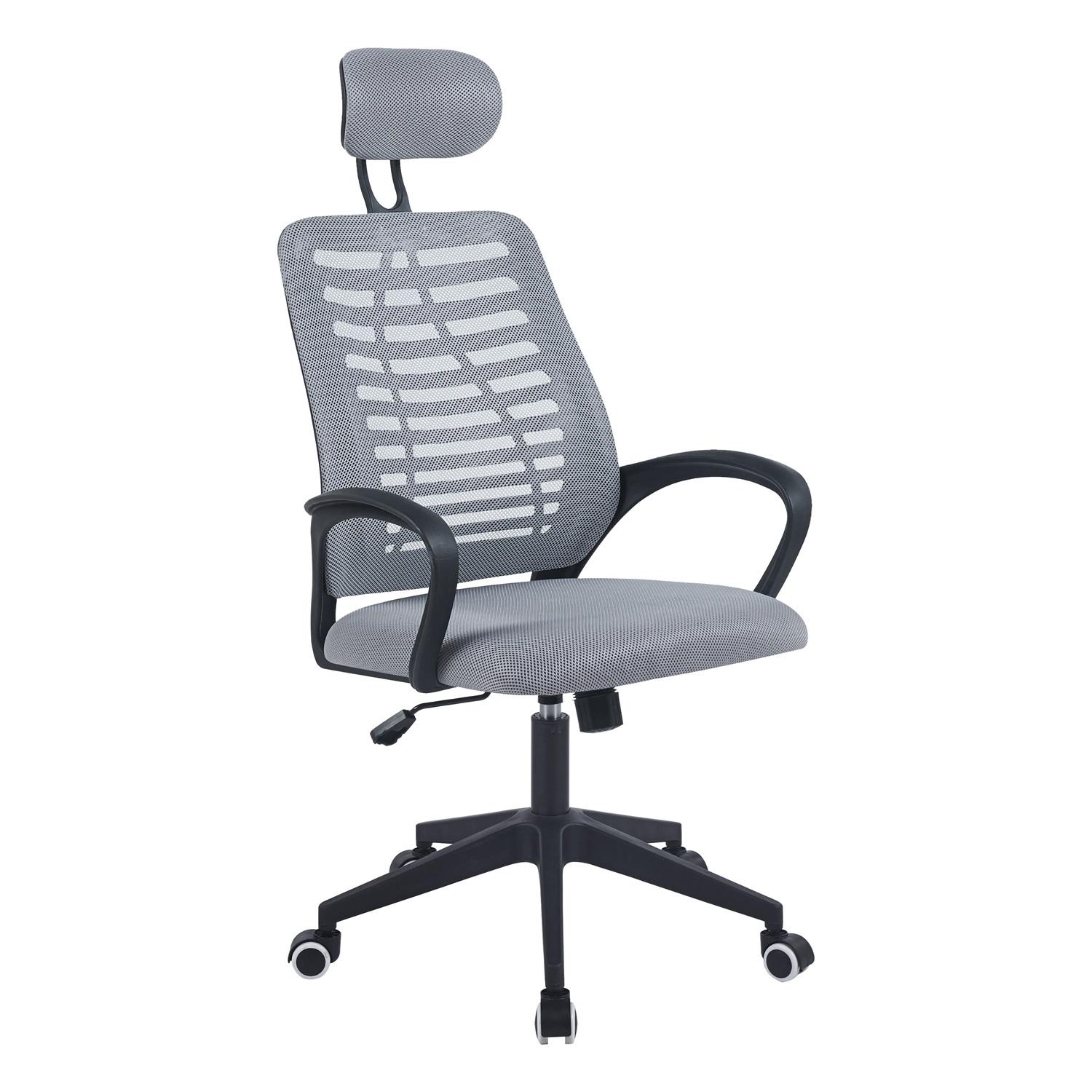 SILLA OFICINA MIDTOWN MESH GRIS CABEZAL - 3