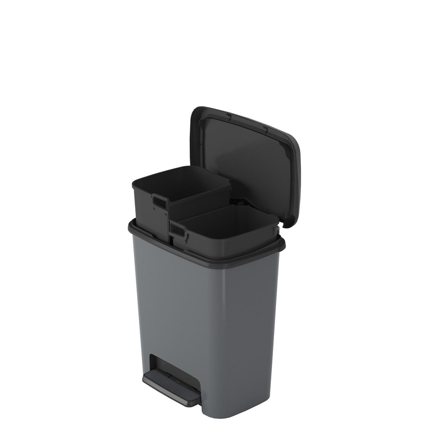 BASURERO COMPATTA DUO 11+11L - 1