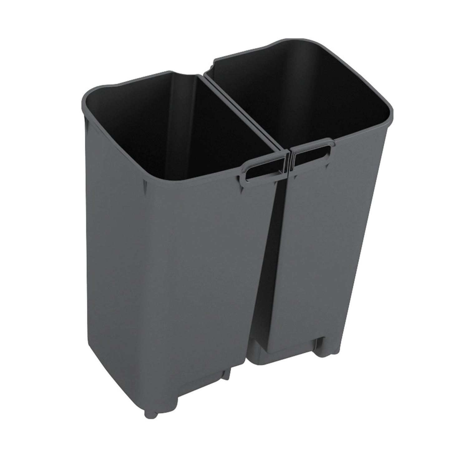 BASURERO COMPATTA DUO 11+11L - 2