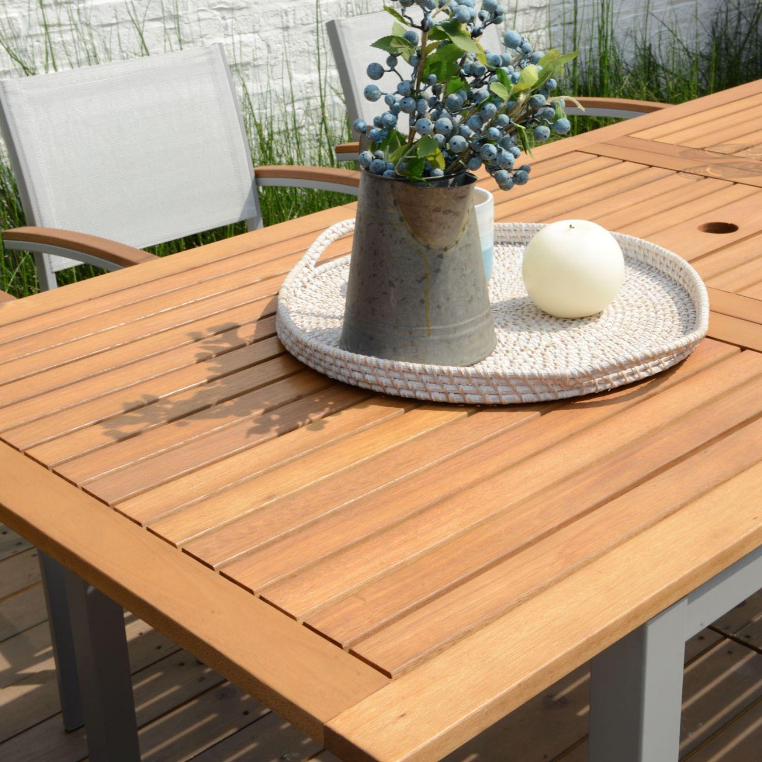 MESA EXTENSIBLE KINGSBURY-LYNX RECTANGULAR 180-240CM MIDTOWN - 6