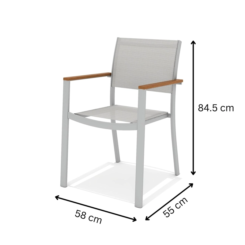 SET DE TERRAZA COMEDOR LYNX EXTENSIBLE 180-240CM MIDTOWN - 6