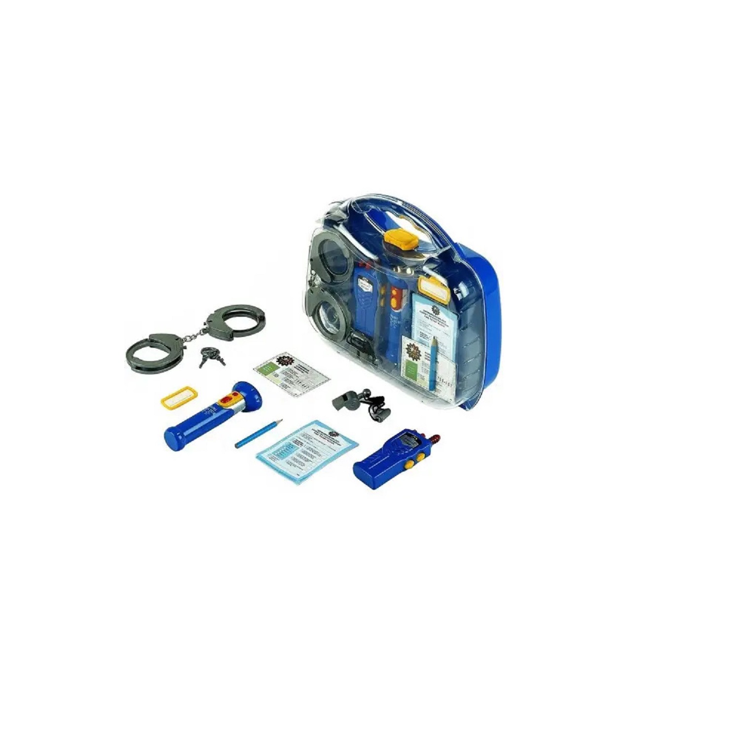 Maletín De Policía De Simba Toys – Incluye Pistola, Insignia, Esposas, Linterna, Walkie-talkie Y Pilas – Juego De Rol Para Niños +3 Años