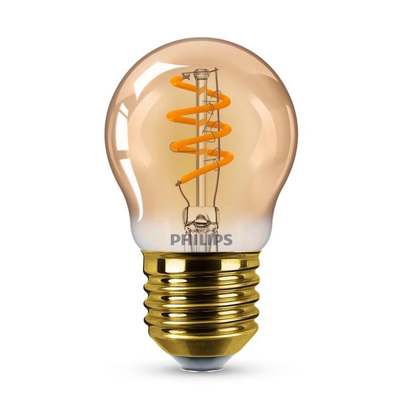 AMPOLLETA LED PHILIPS VINTAGE GOTA 3.5W P45 E27 CALIDA - 1