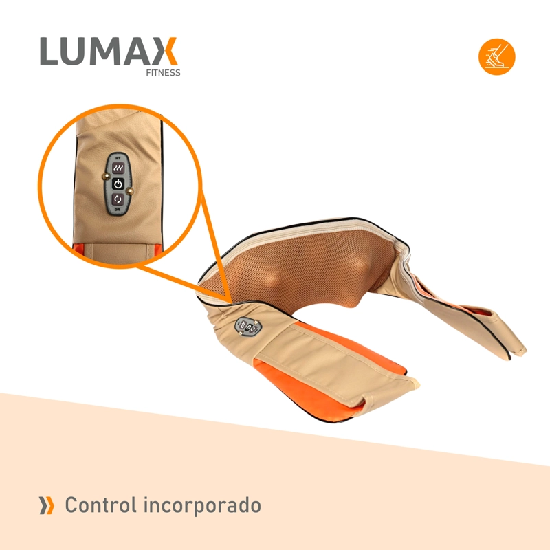 MASAJEADOR DE CUELLO PREMIUM LUMAX - 6