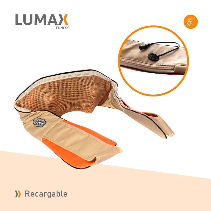 MASAJEADOR DE CUELLO PREMIUM LUMAX - 7