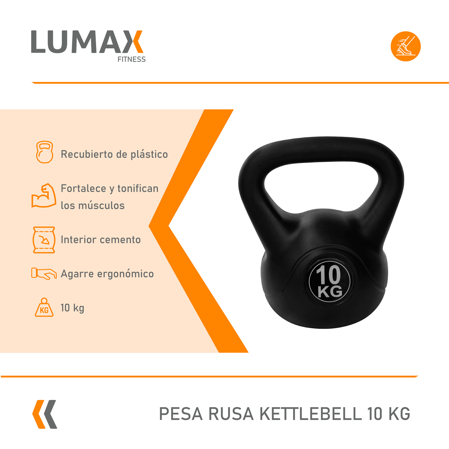 PESAS RUSAS ACERO 10 KG - 2