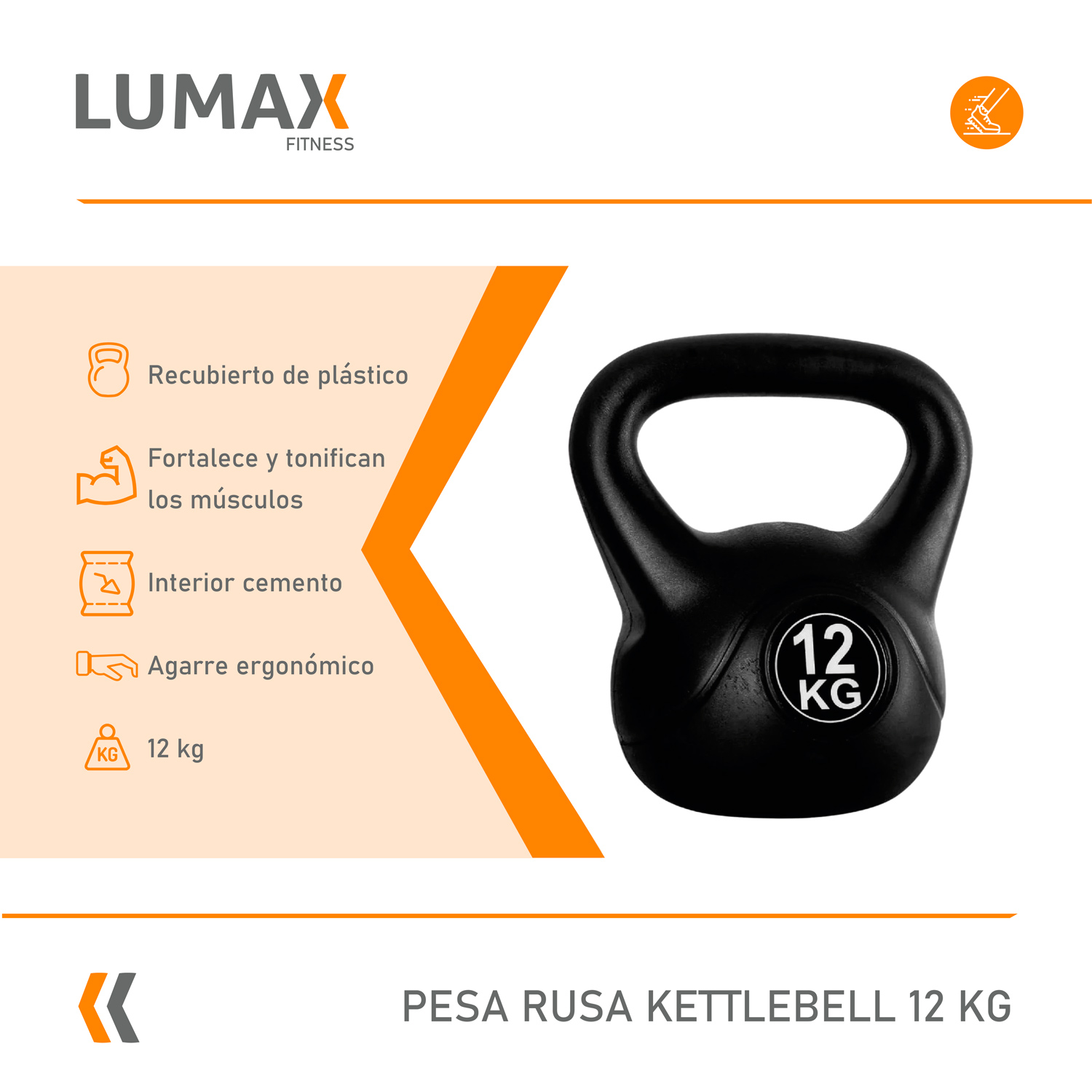 PESAS RUSAS ACERO 12 KG - 2